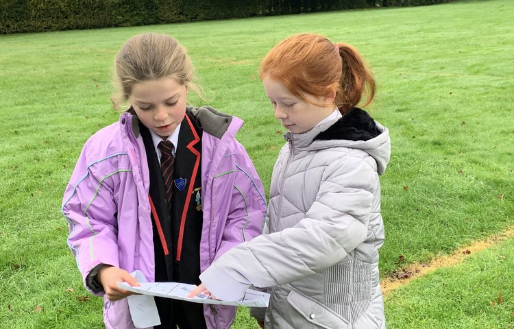 Image of Orienteering with St Mary's and Richard Crosse