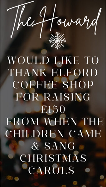 Image of A Big Thank You to Elford Coffee Shop 