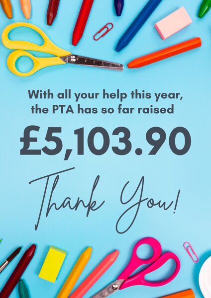 Image of Thank you from our wonderful PTA 