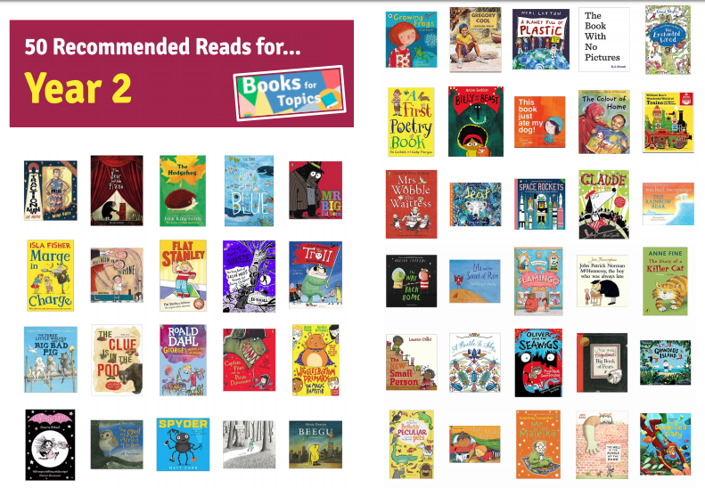 Image result for year 2 recommended reads